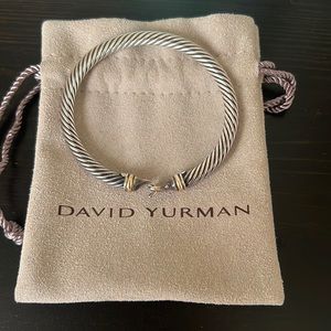 David Yurman classic cable buckle bracelet